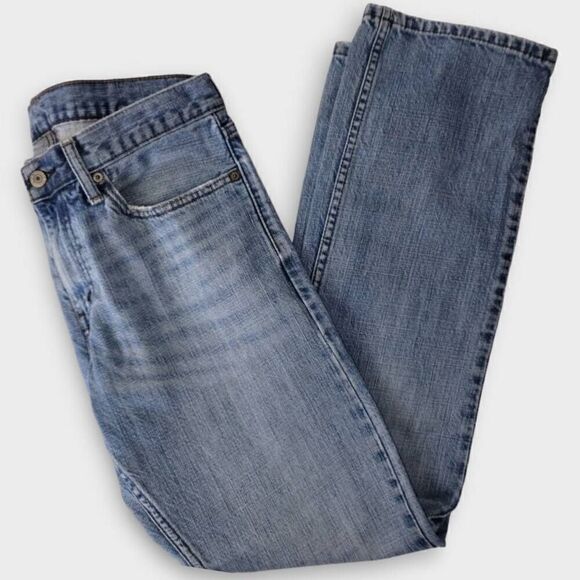 Levis 514 Mens Jeans Sz 31/32 Faded Washed Blue Denim Straight Regular Fit Y2K‎ - Picture 1 of 8